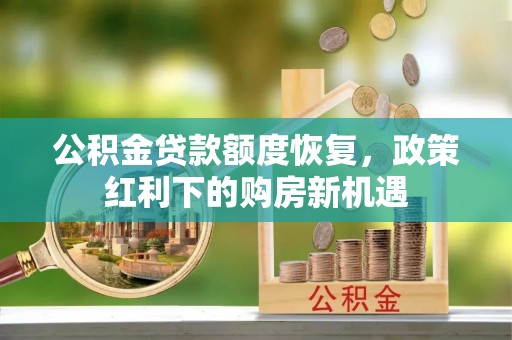三亚公积金贷款额度恢复，政策红利下的购房新机遇