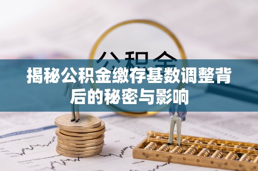 三亚揭秘公积金缴存基数调整背后的秘密与影响