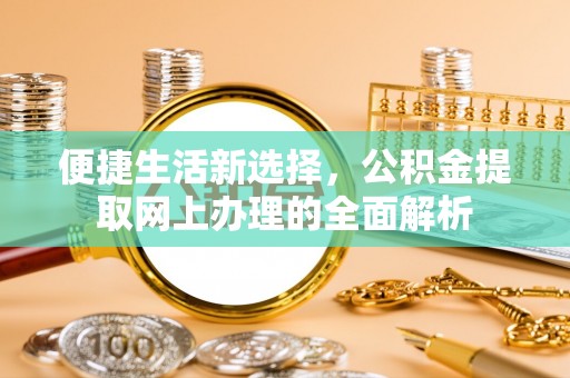 三亚便捷生活新选择，公积金提取网上办理的全面解析