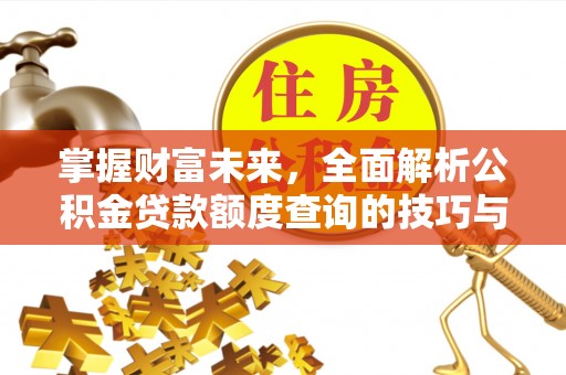 三亚掌握财富未来，全面解析公积金贷款额度查询的技巧与策略