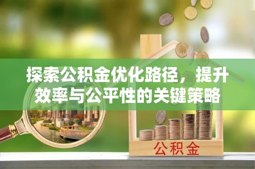 三亚探索公积金优化路径，提升效率与公平性的关键策略