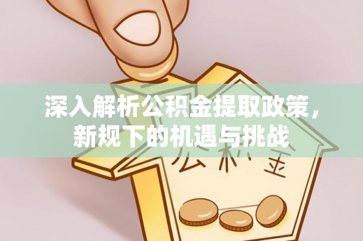 三亚深入解析公积金提取政策，新规下的机遇与挑战
