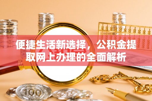 三亚便捷生活新选择，公积金提取网上办理的全面解析