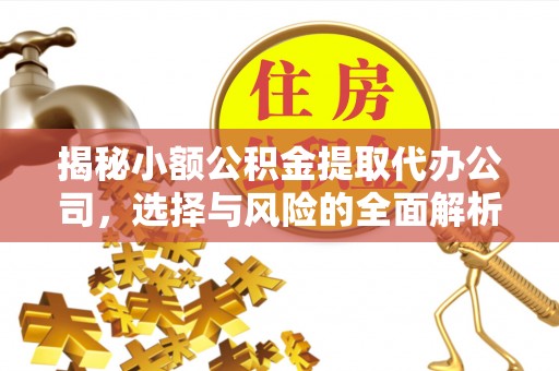 三亚揭秘小额公积金提取代办公司，选择与风险的全面解析