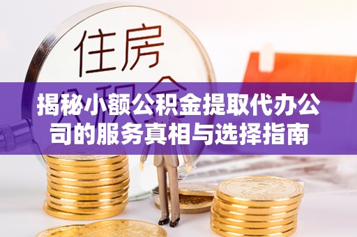 三亚揭秘小额公积金提取代办公司的服务真相与选择指南
