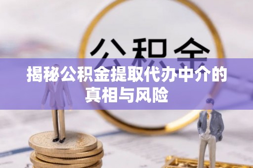 三亚揭秘公积金提取代办中介的真相与风险