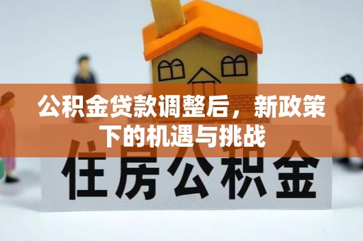 三亚公积金贷款调整后，新政策下的机遇与挑战