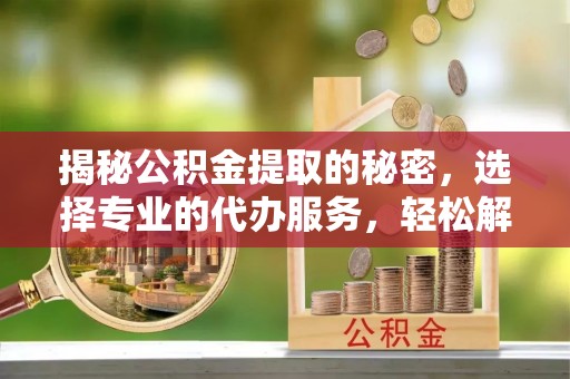三亚揭秘公积金提取的秘密，选择专业的代办服务，轻松解决你的难题