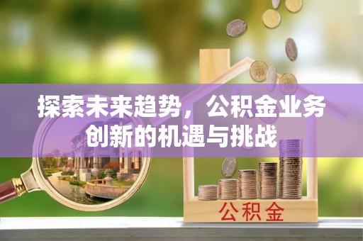 三亚探索未来趋势，公积金业务创新的机遇与挑战