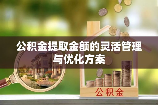 三亚公积金提取金额的灵活管理与优化方案